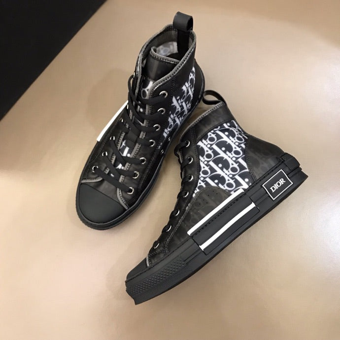 Christian Dior B23 Black HIGH-TOP SNEAKER