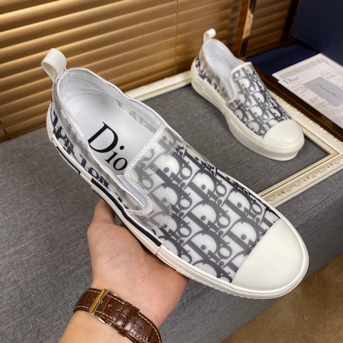 Christian Dior B23 Slip Black And White LOW-TOP SNEAKER