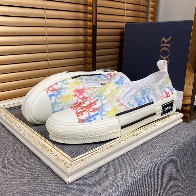 Christian Dior B23 Slip MultiColor And White LOW-TOP SNEAKER