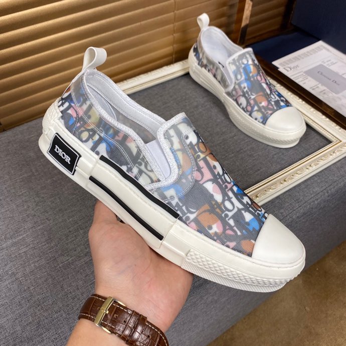 Christian Dior B23 Slip MultiColor And White LOW-TOP SNEAKER