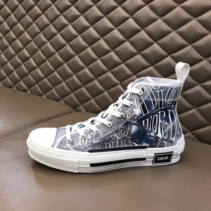 Christian Dior B23 CANVAS HIGH-TOP SNEAKER