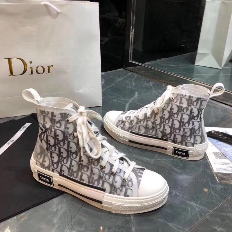 Christian Dior B23 Technical Canvas White Sneaker