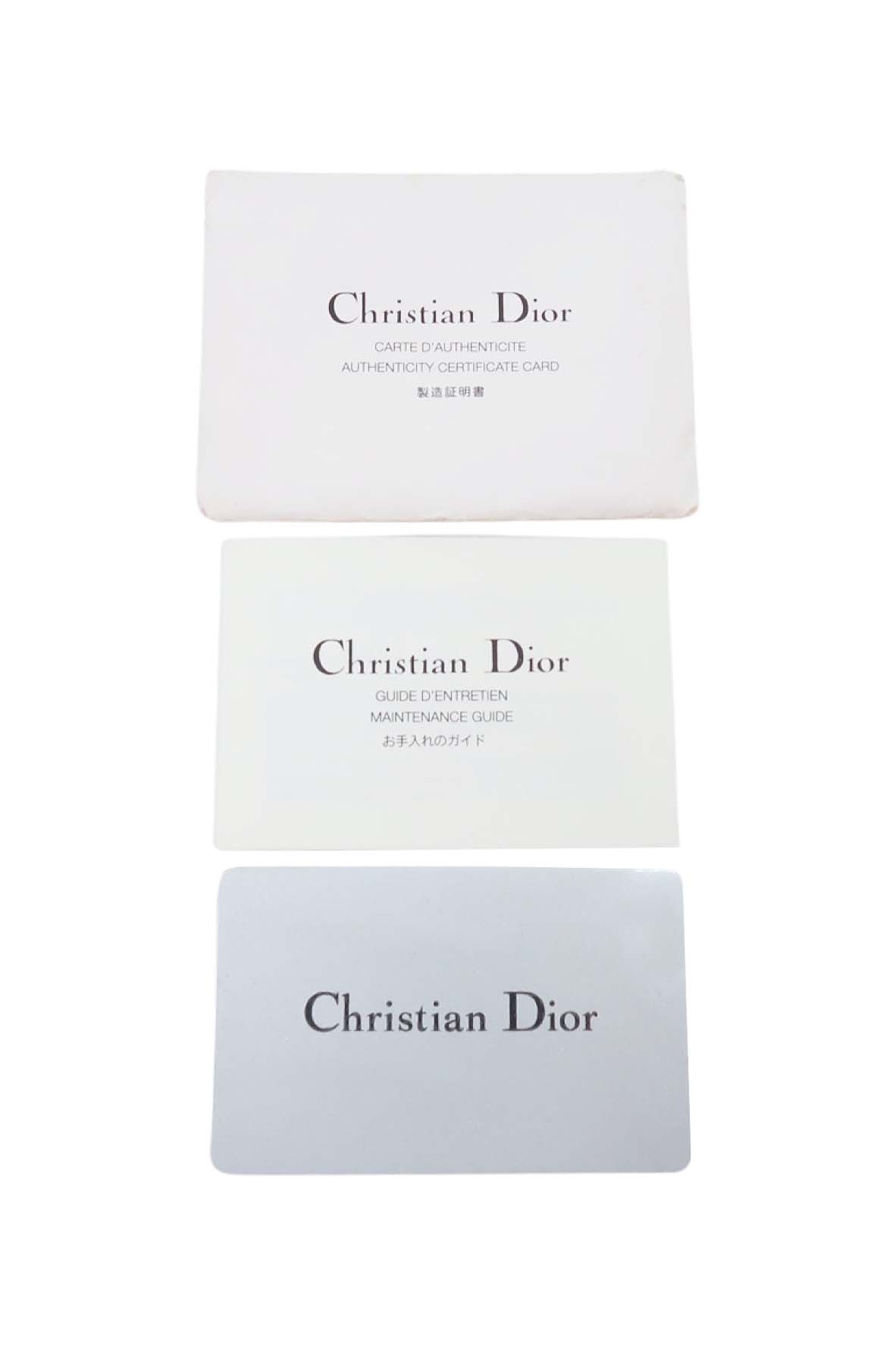 Medium Lady Dior Patent Black