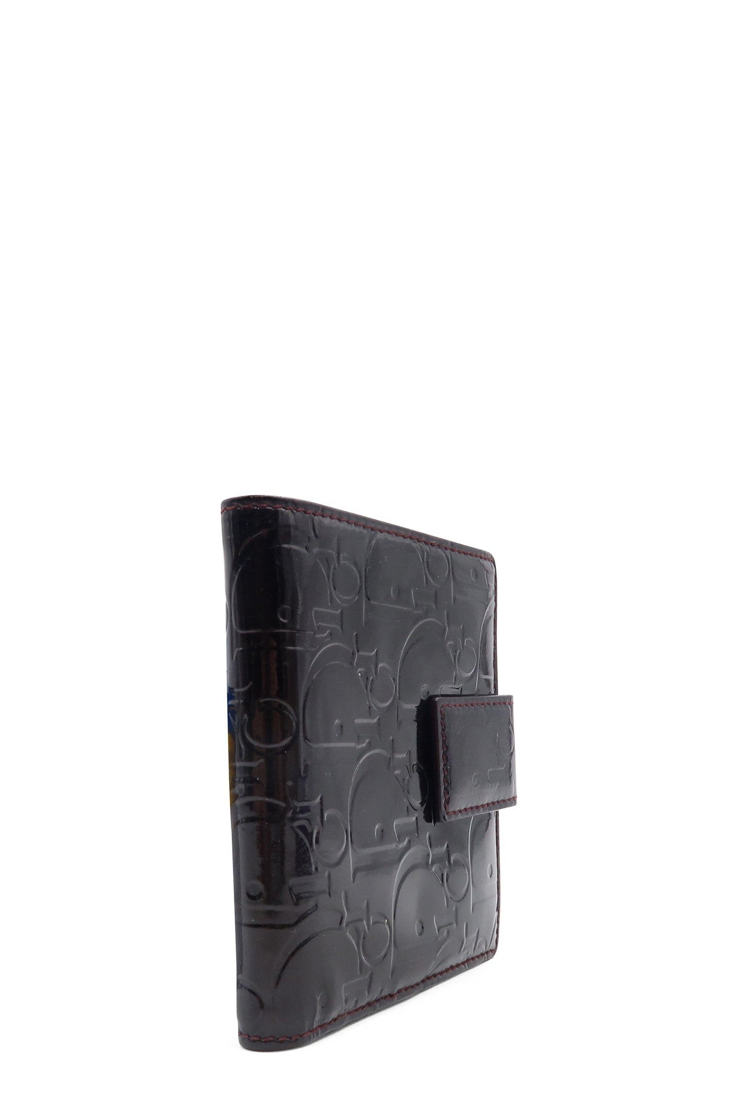 Ultimate Compact Wallet Patent Dark Purple