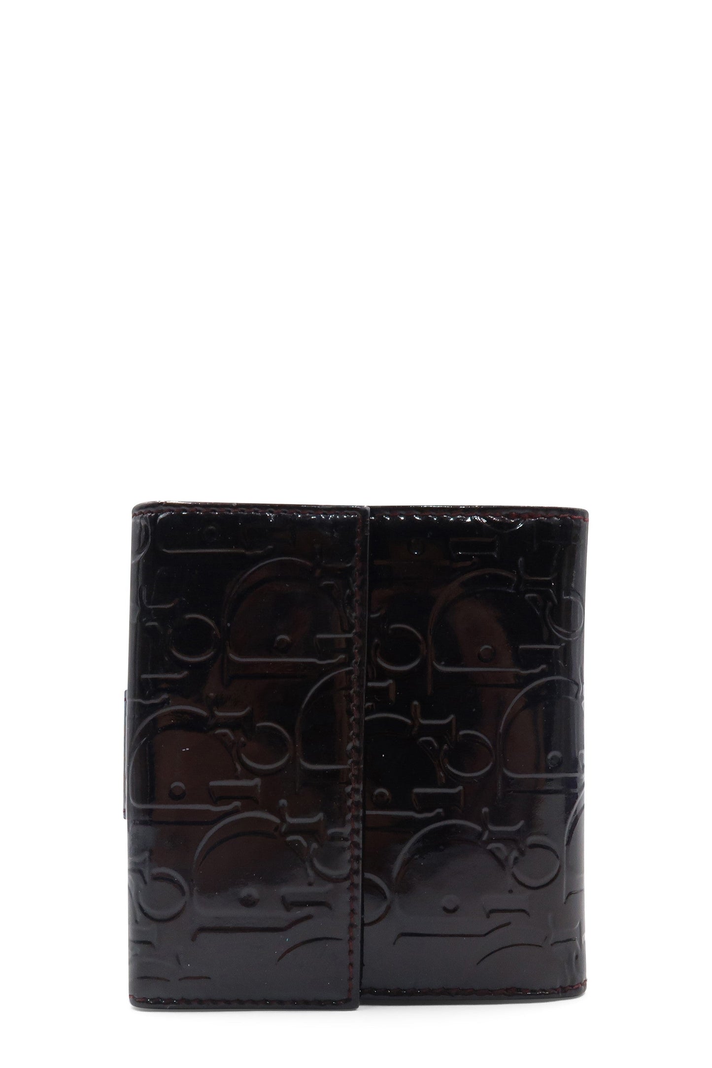 Ultimate Compact Wallet Patent Dark Purple