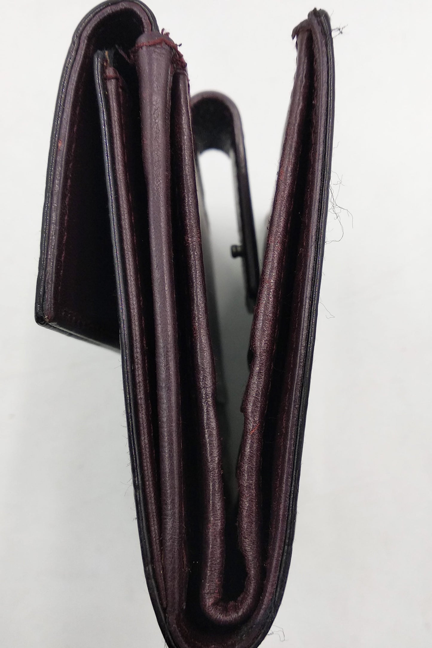 Ultimate Compact Wallet Patent Dark Purple