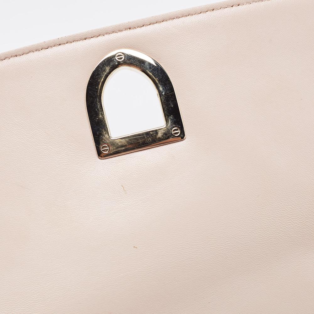 Beige Leather Dior Diorama