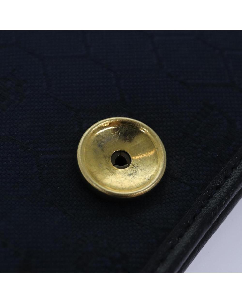 Black Canvas Dior Clutch