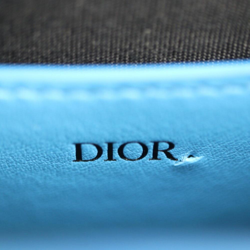 Blue Fabric Dior Pochette