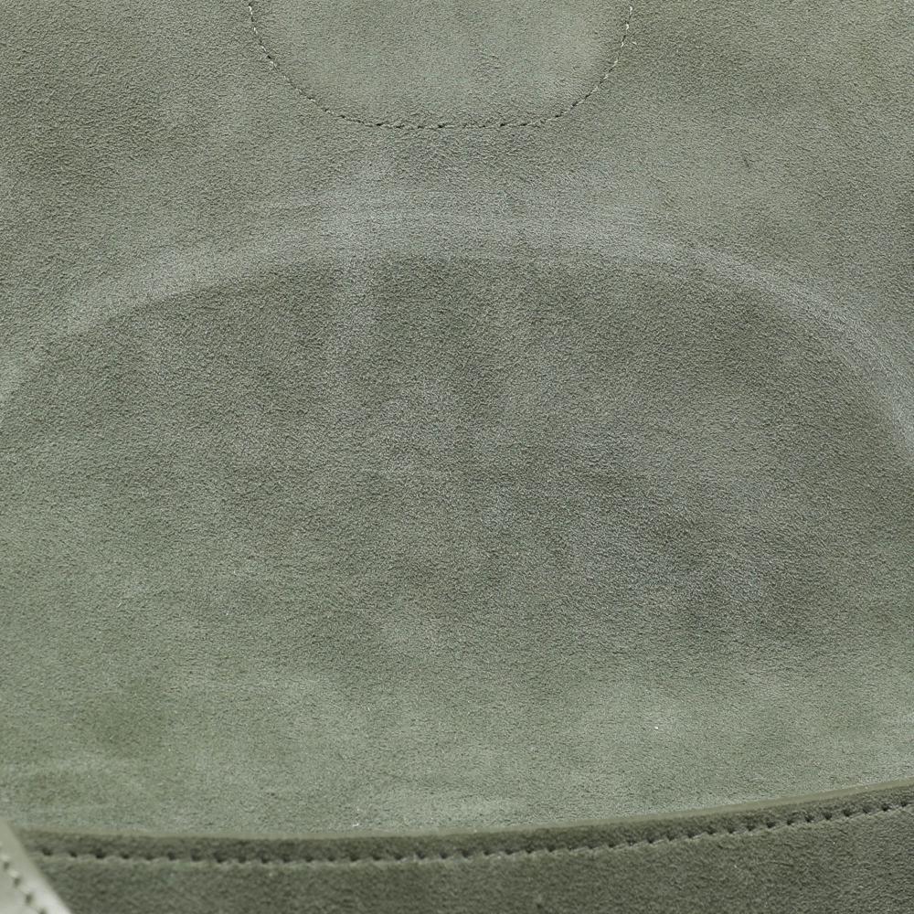 Green Leather Dior Shoulder Bag