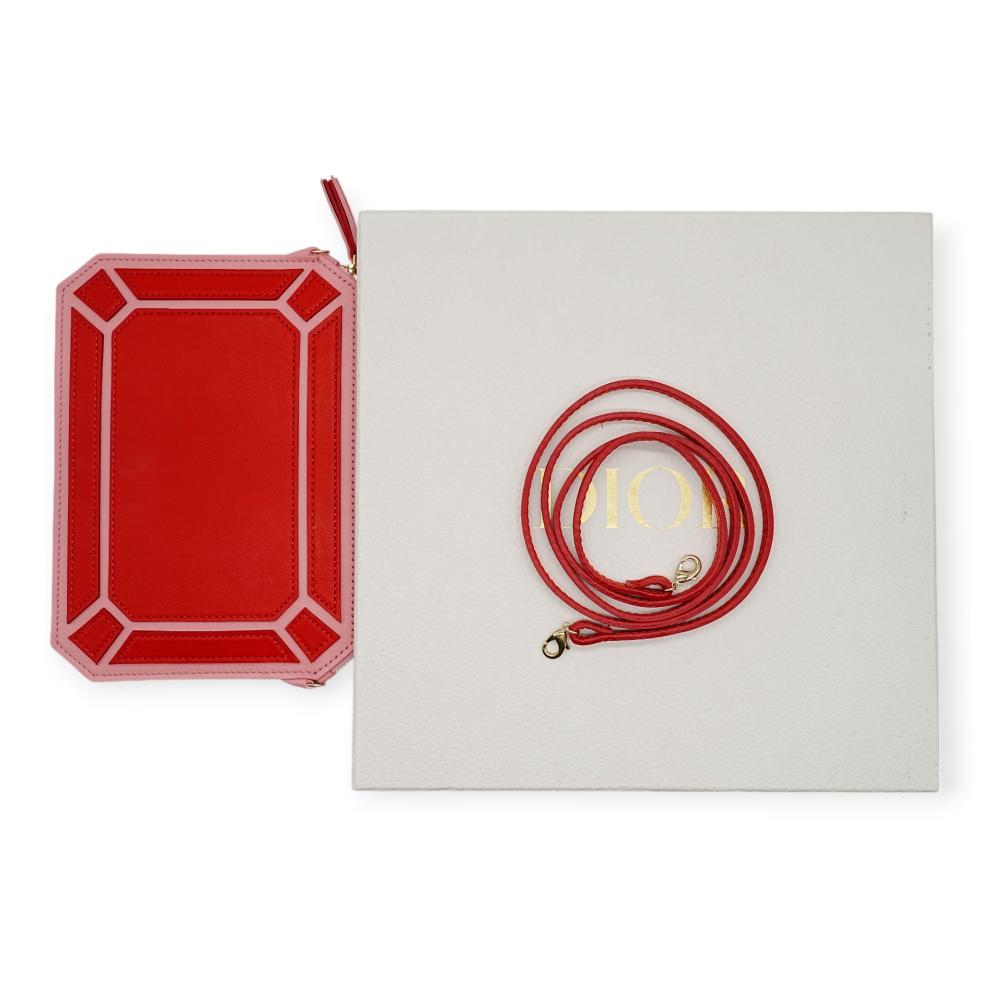 Multicolor Leather Dior Shoulder Bag