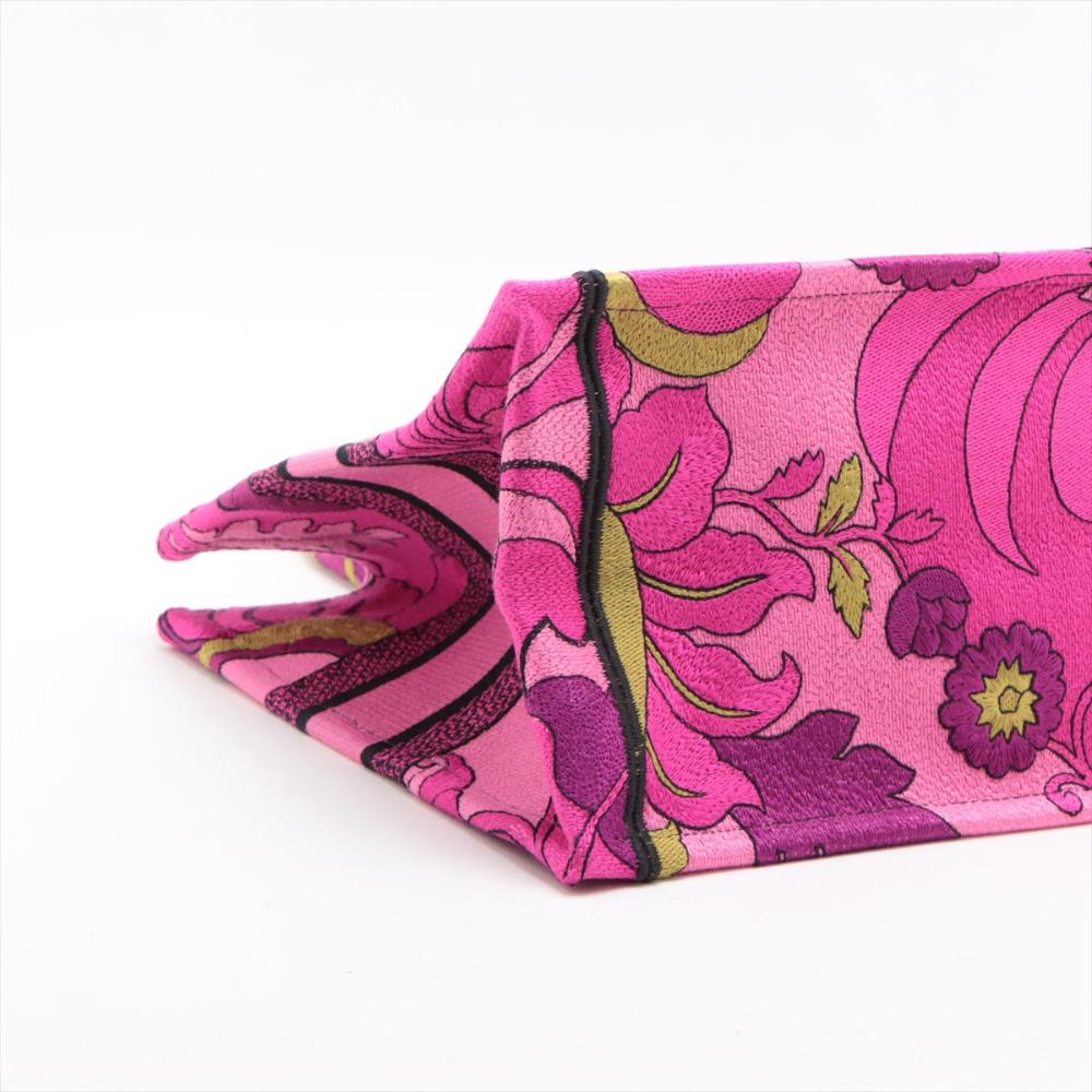 Pink Canvas Dior Handbag