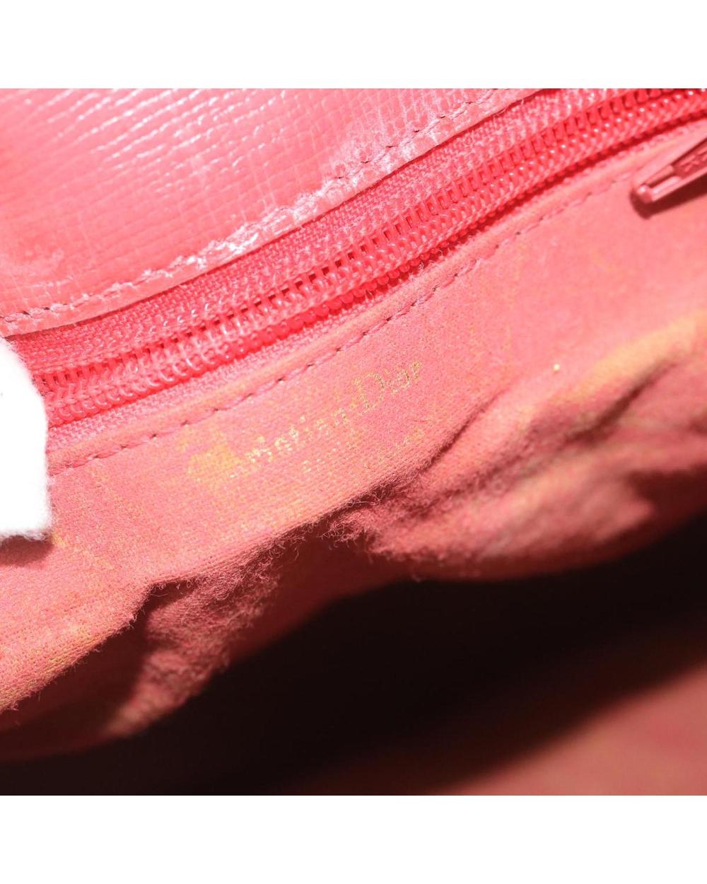 Red Nylon Dior Shoulder Bag