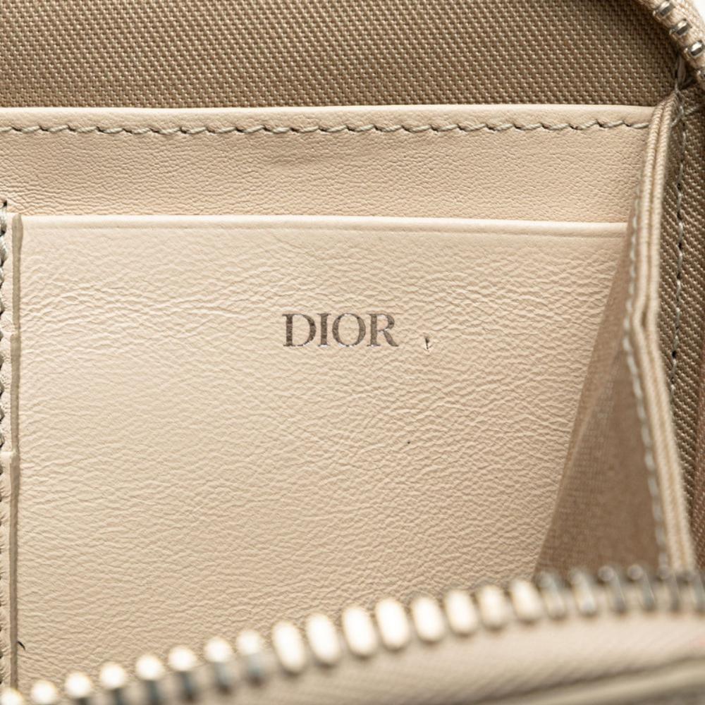 White Canvas Dior Crossbody Bag