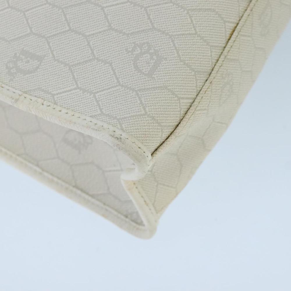 White Canvas Dior Handbag