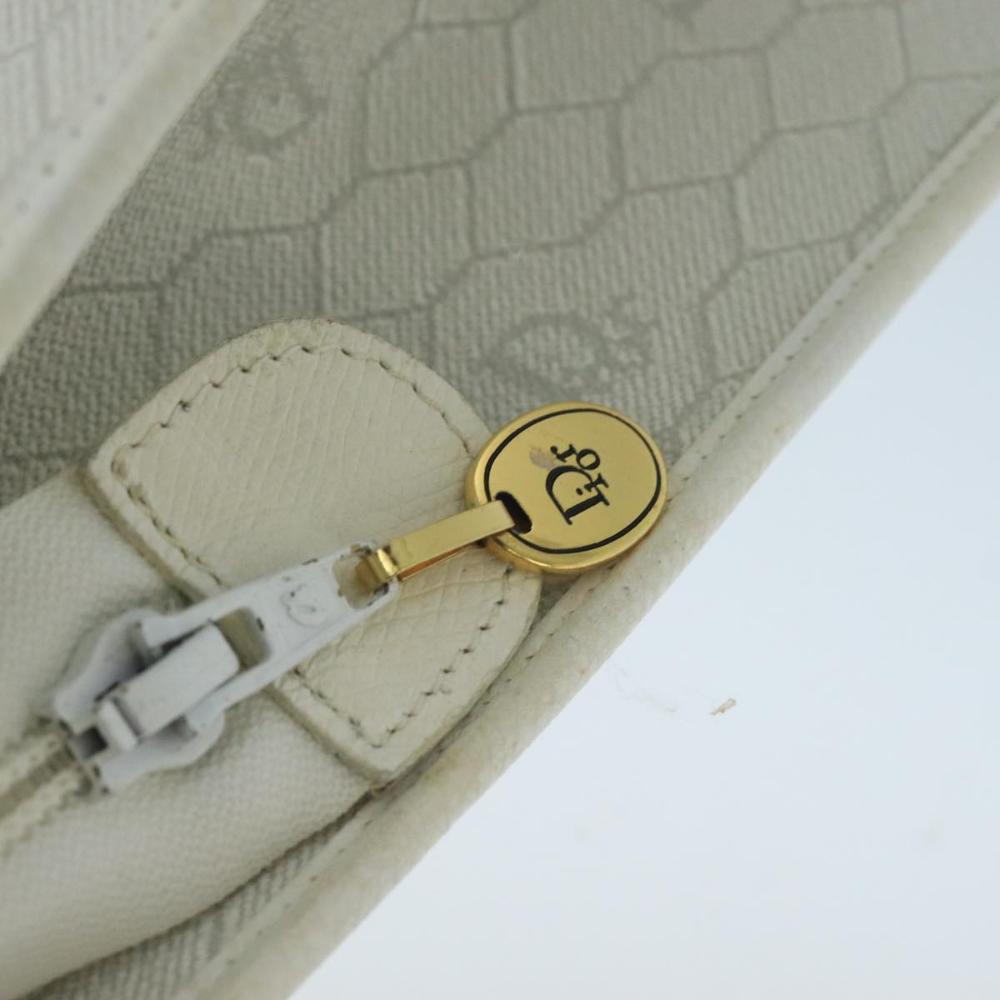 White Canvas Dior Handbag