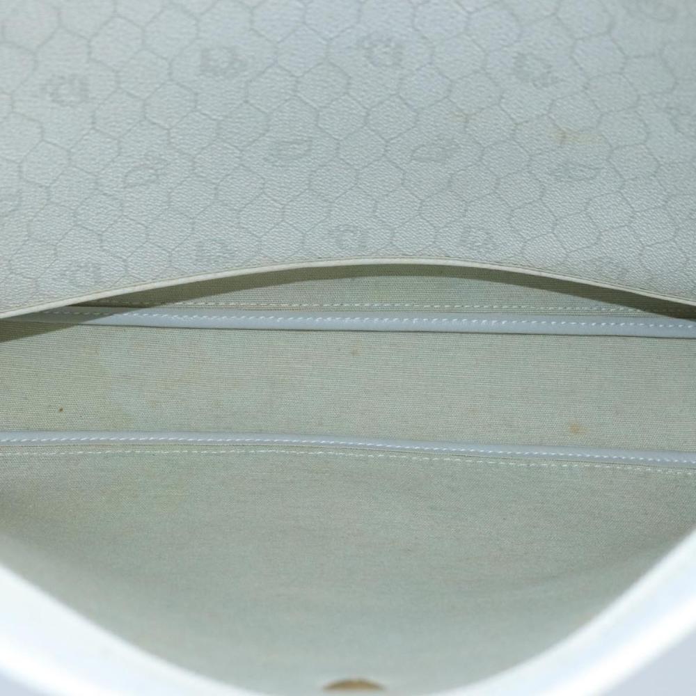 White Canvas Dior Handbag