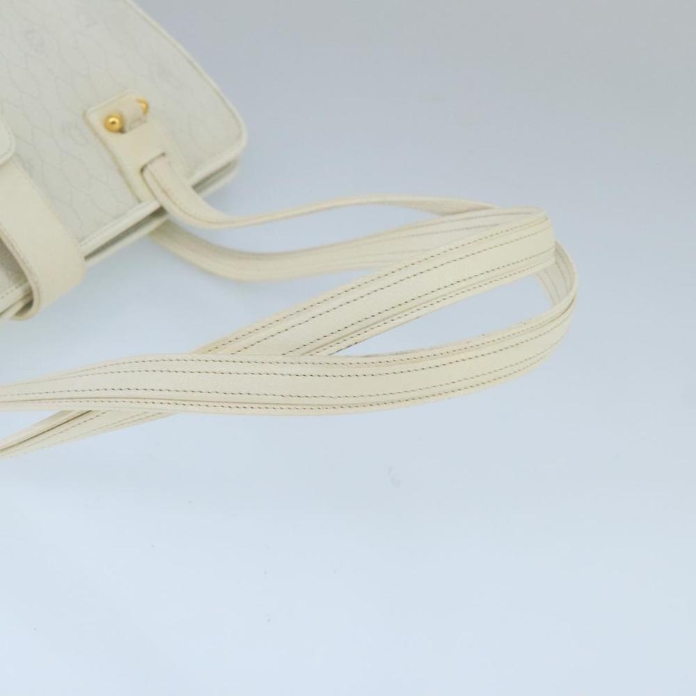 White Canvas Dior Handbag