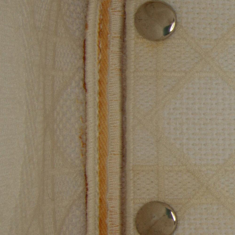 White Canvas Dior Lady Dior