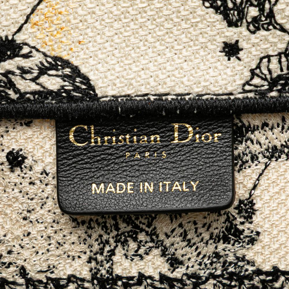 White Canvas Dior Tote