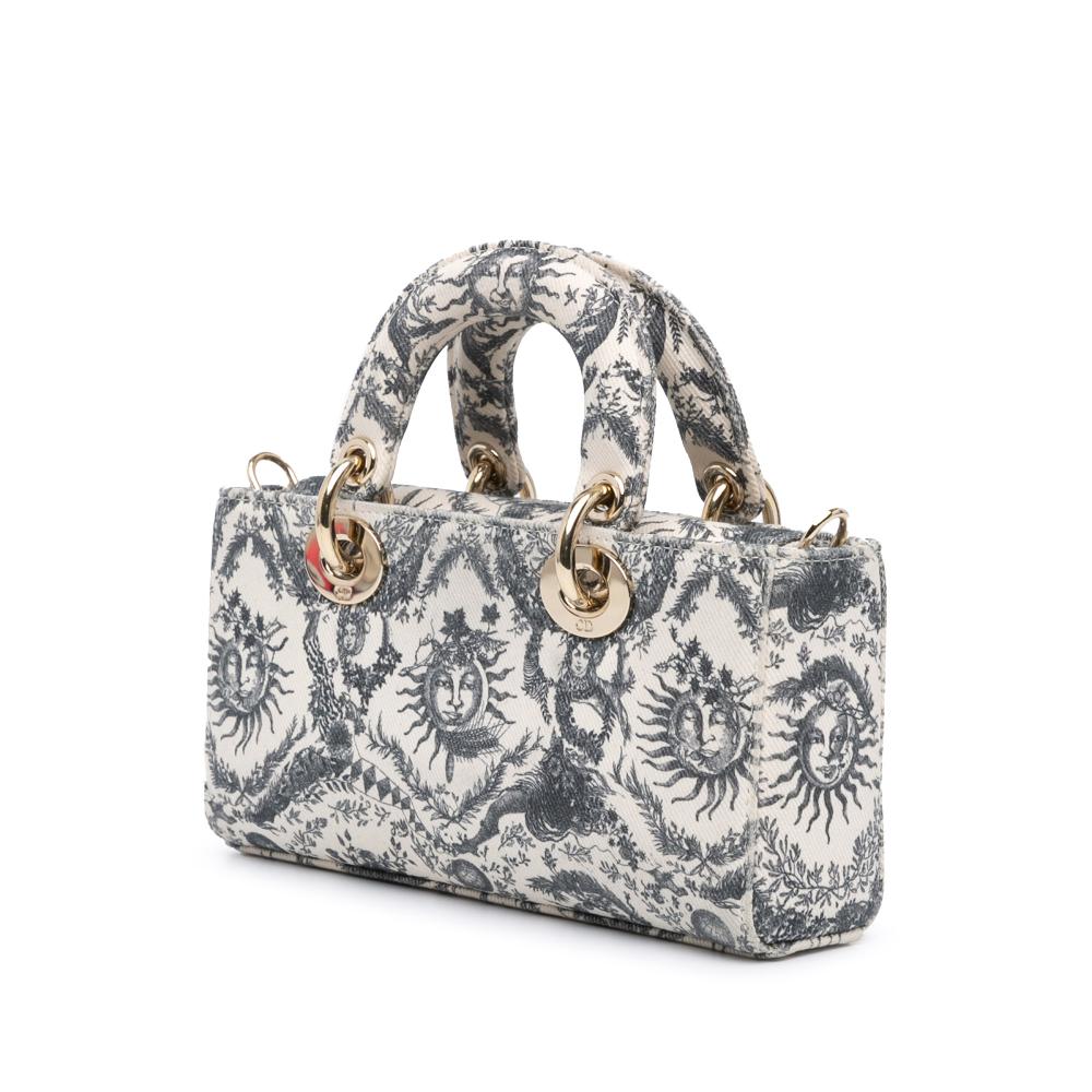 White Denim Dior Lady Dior