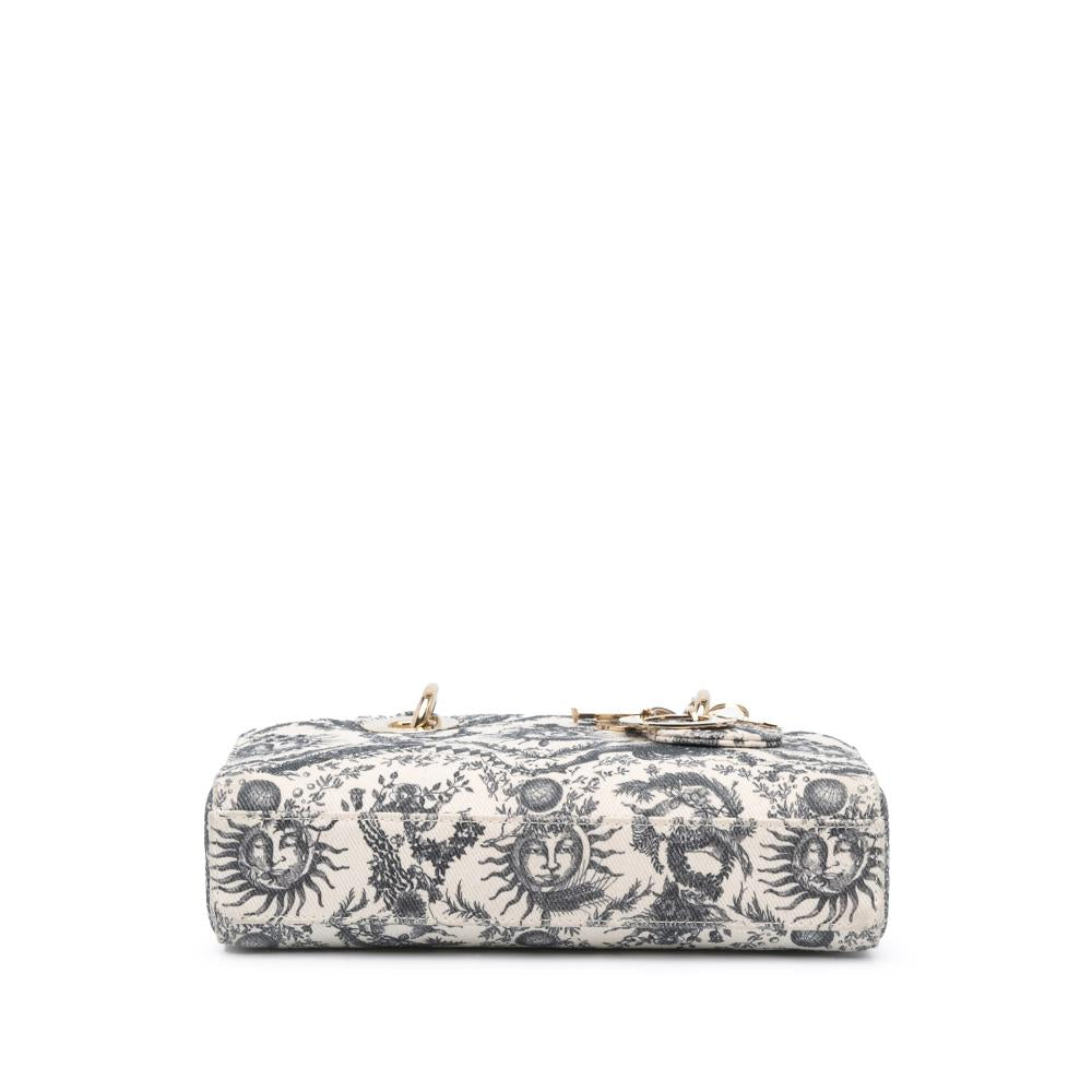 White Denim Dior Lady Dior
