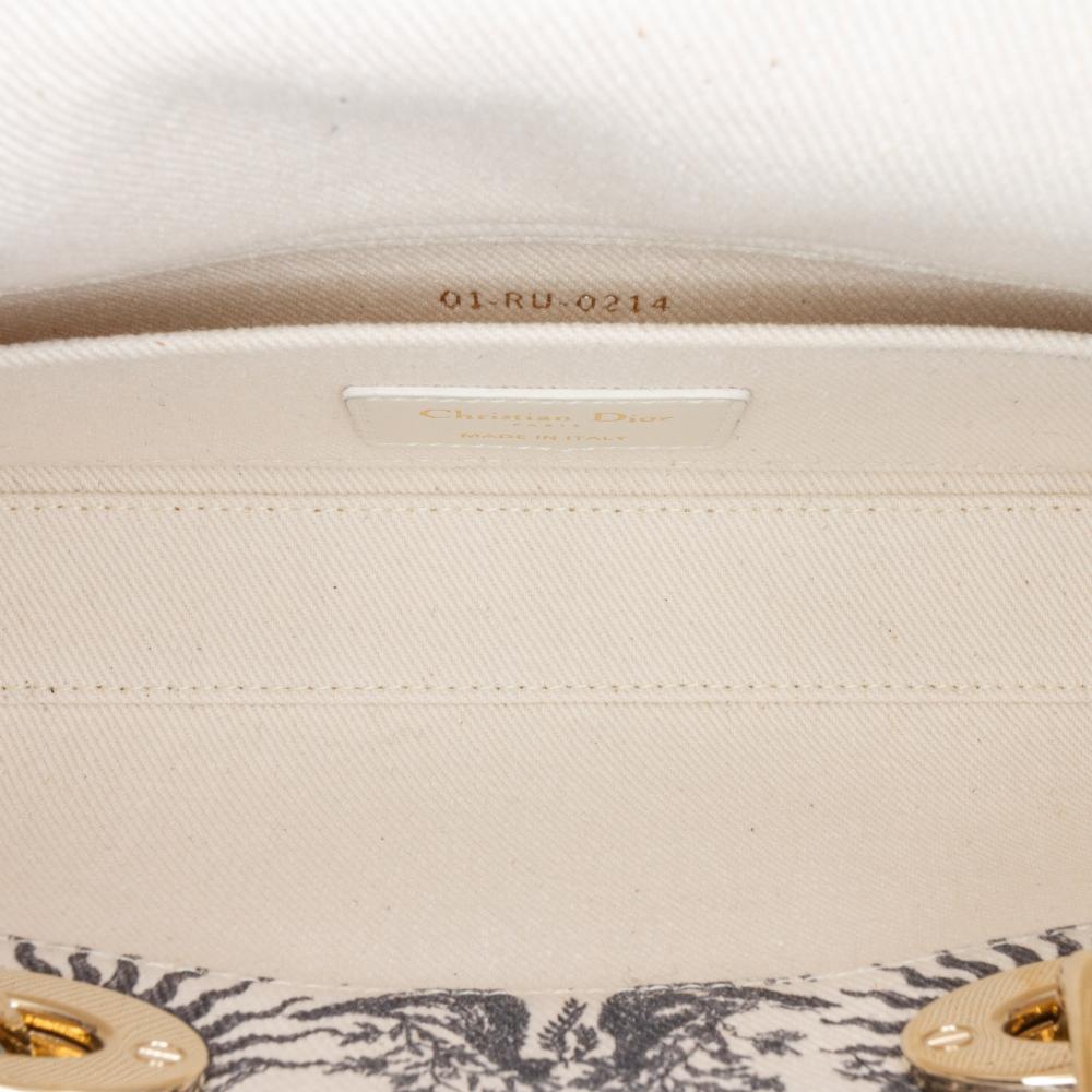 White Denim Dior Lady Dior