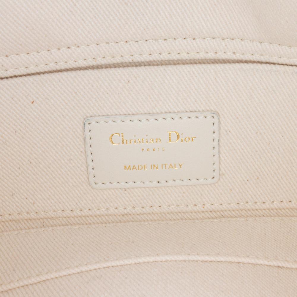 White Denim Dior Lady Dior