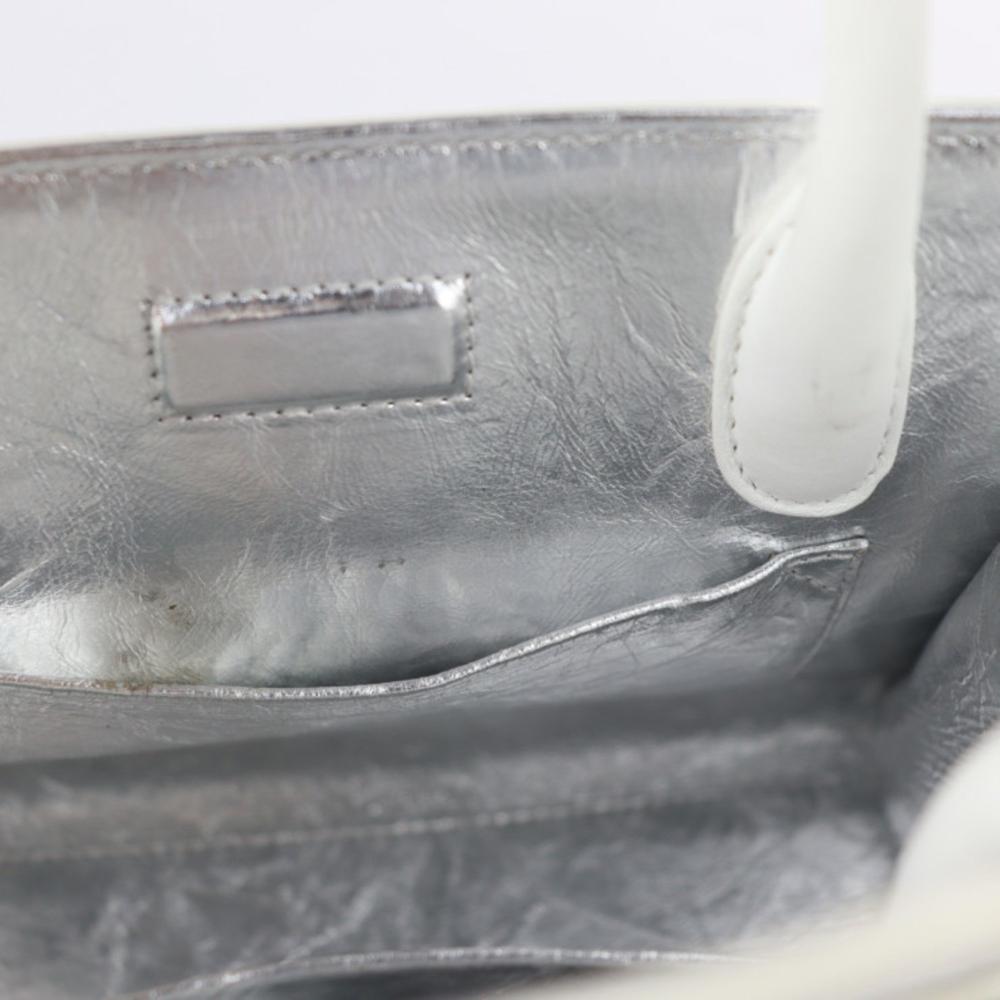 White Fabric Dior Handbag