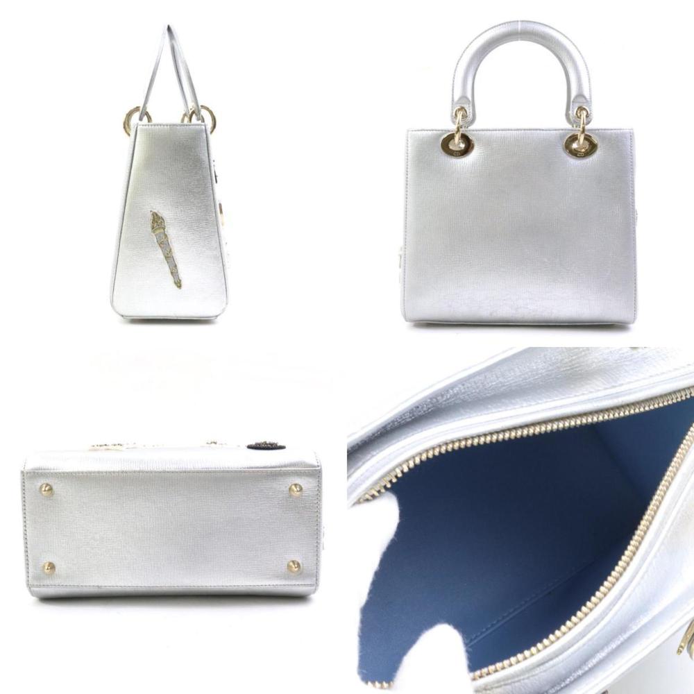 White Fabric Dior Lady Dior