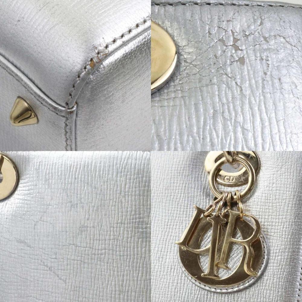White Fabric Dior Lady Dior