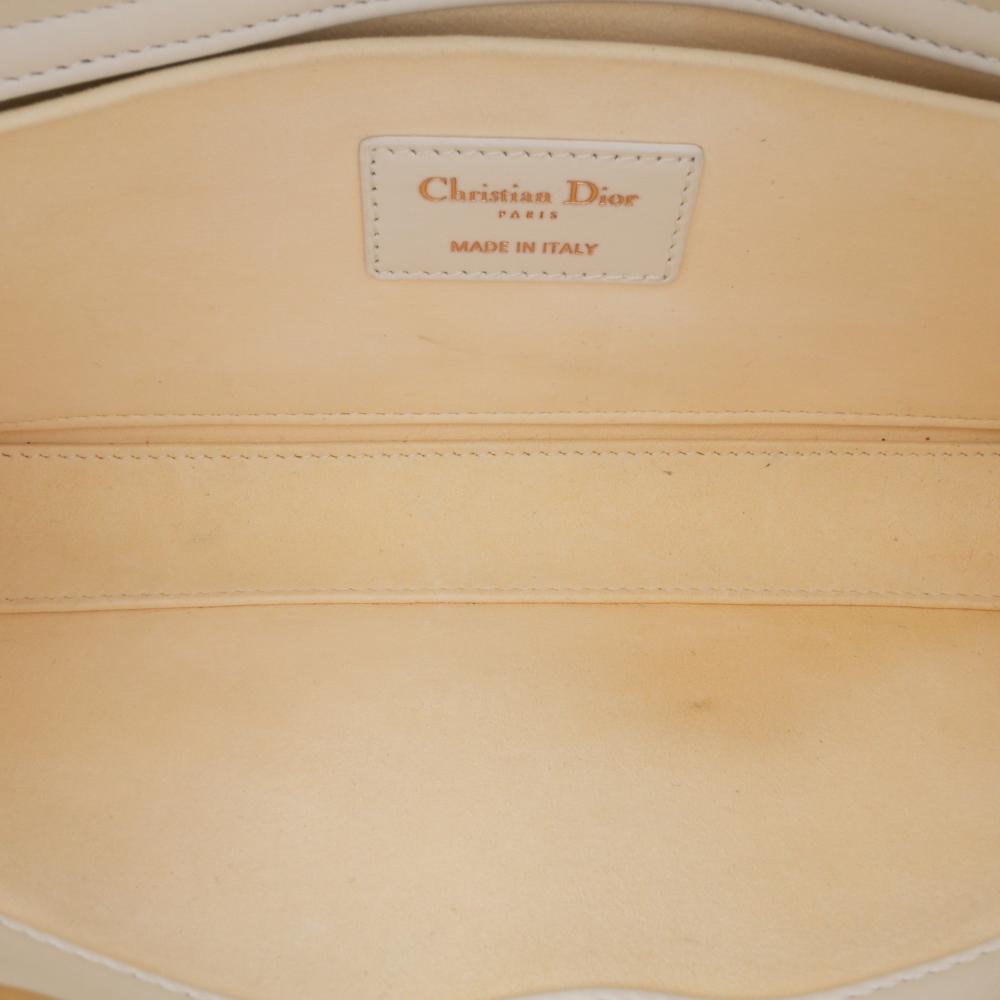 White Fabric Dior Lady Dior