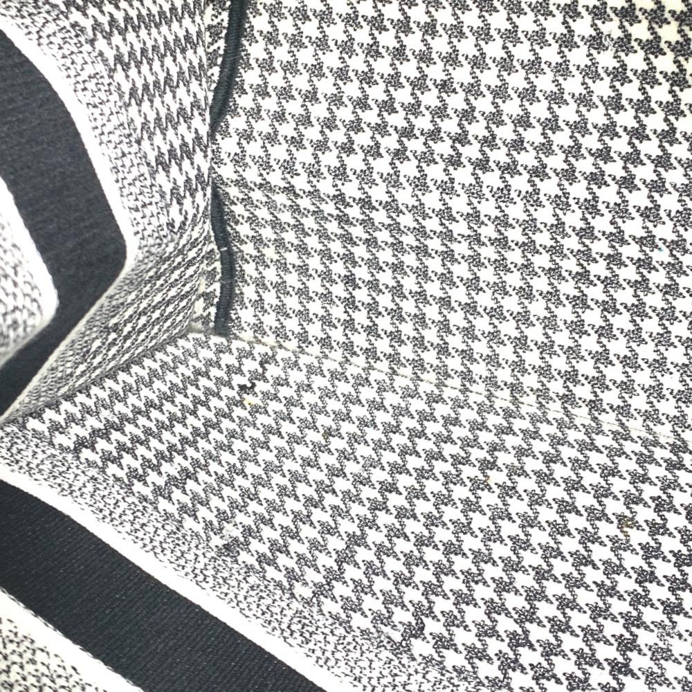 White Fabric Dior Travel Bag