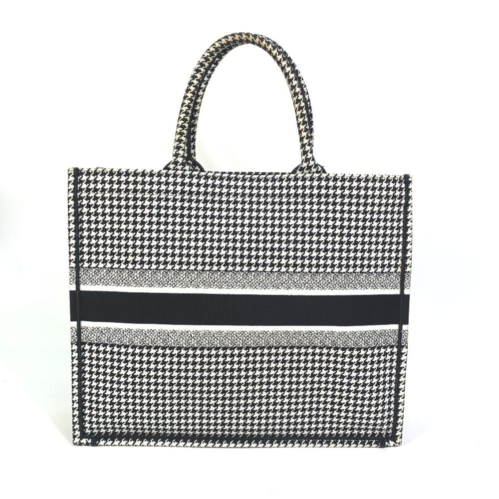 White Fabric Dior Travel Bag