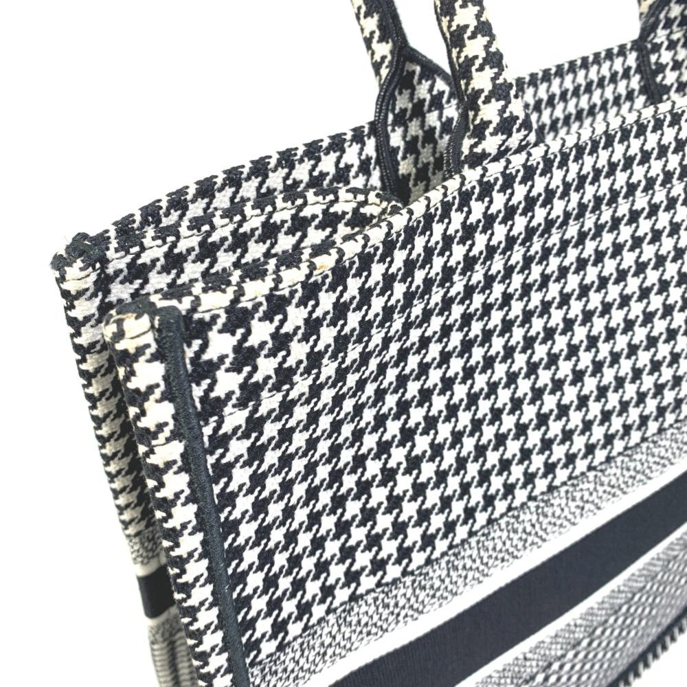 White Fabric Dior Travel Bag