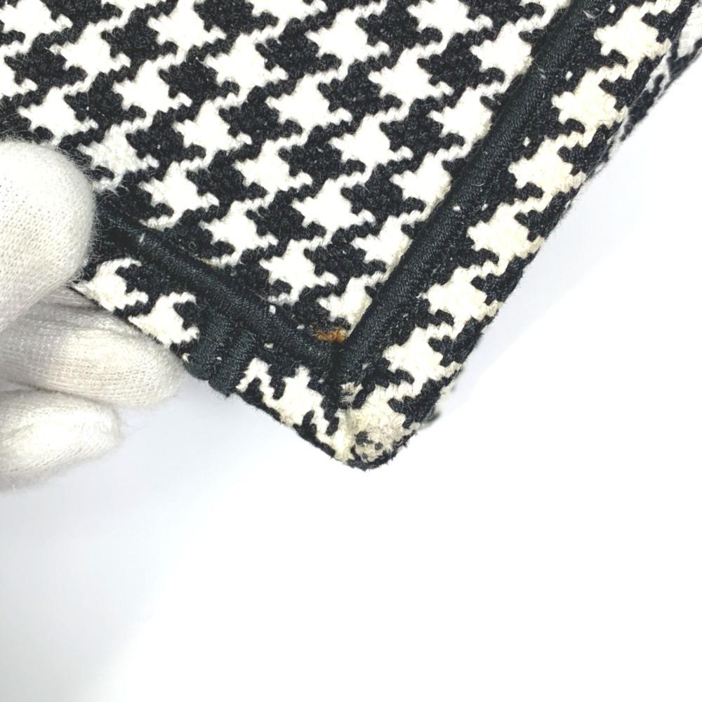 White Fabric Dior Travel Bag