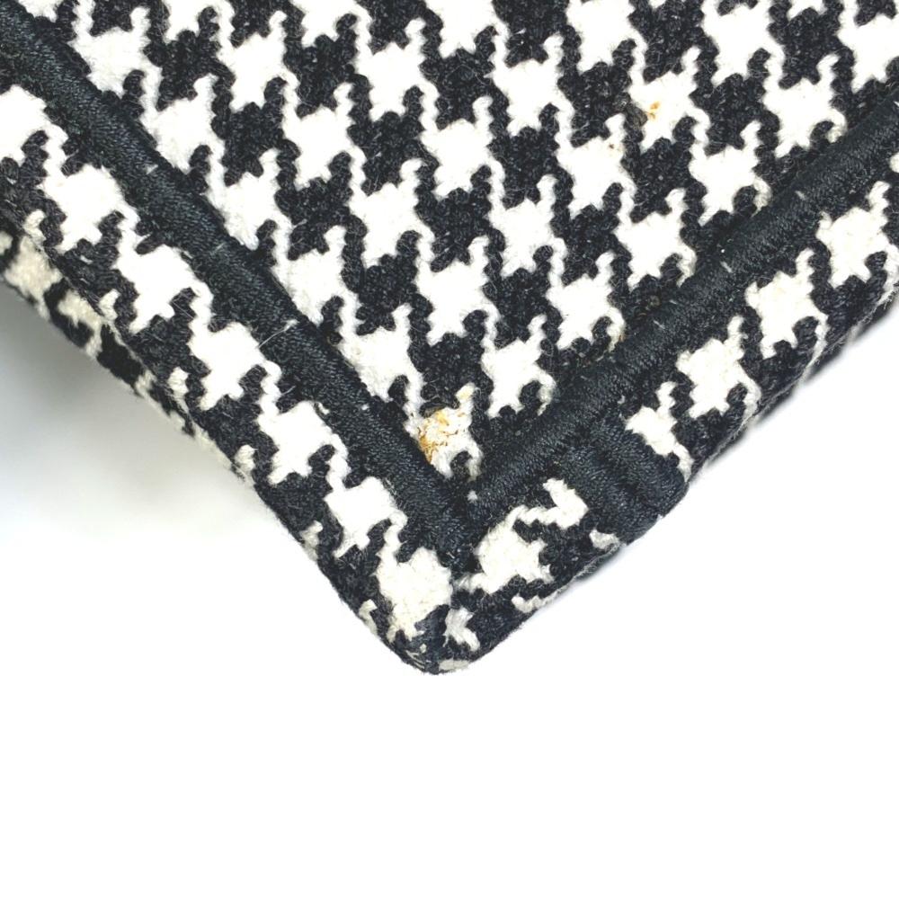 White Fabric Dior Travel Bag