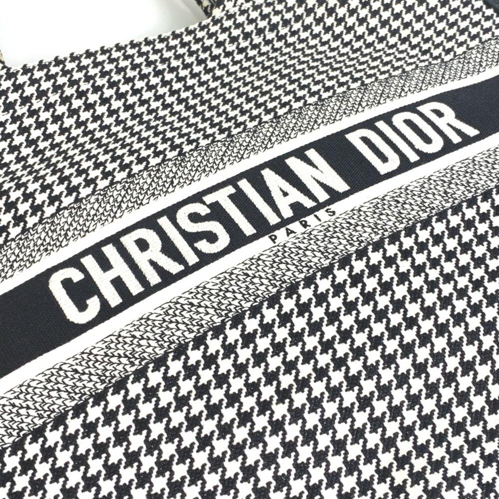White Fabric Dior Travel Bag