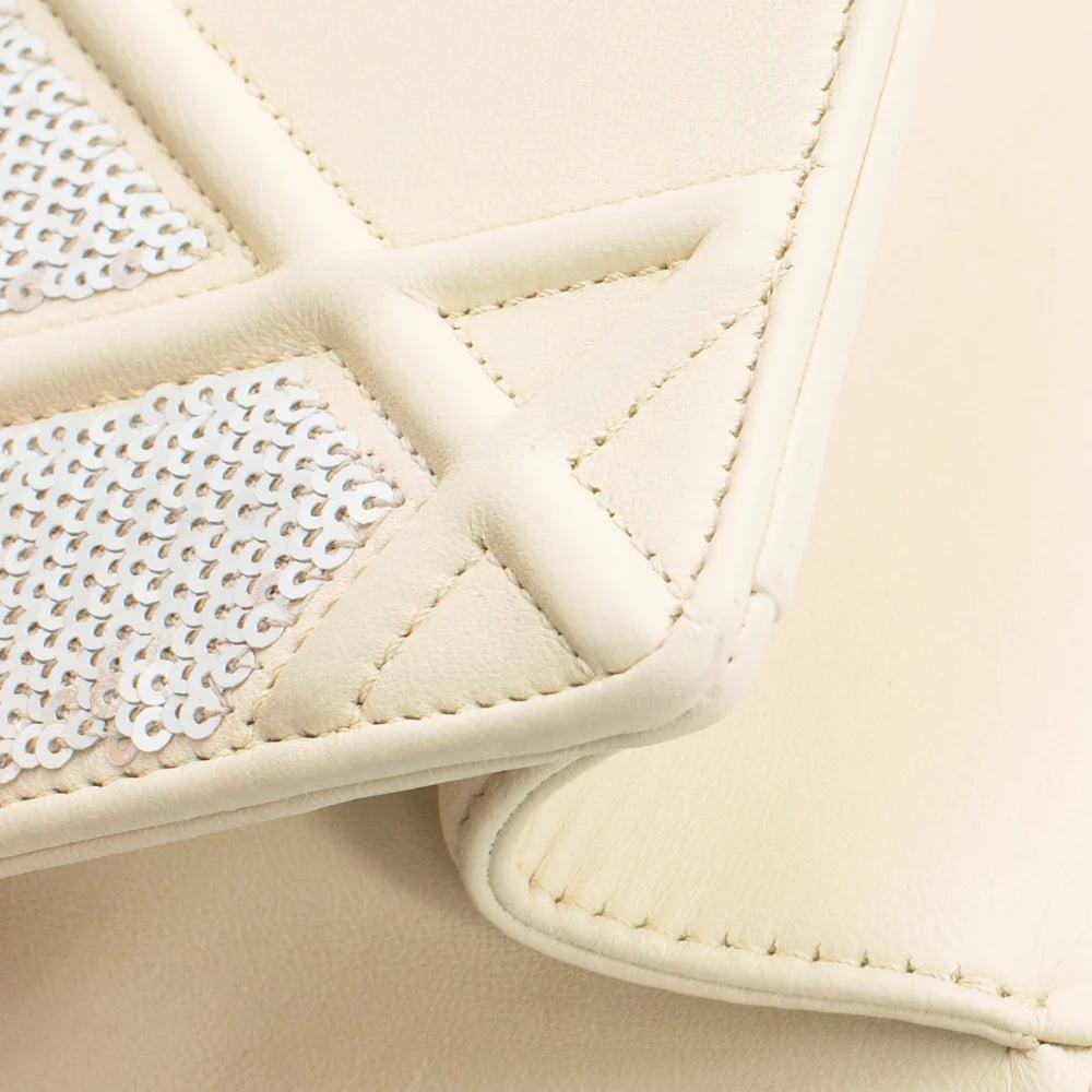 White Leather Dior Diorama