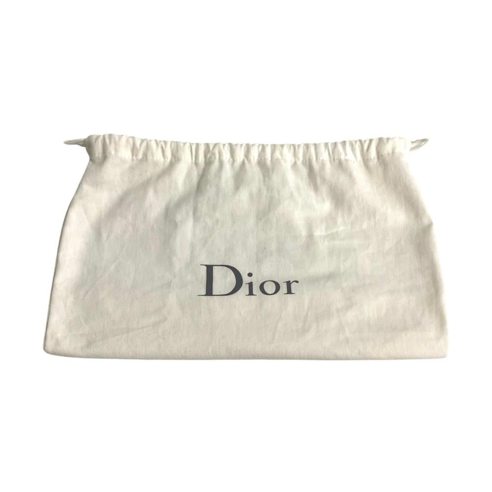 White Leather Dior Shoulder Bag