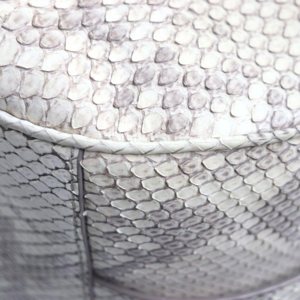 White Leather Dior Saddle Bag