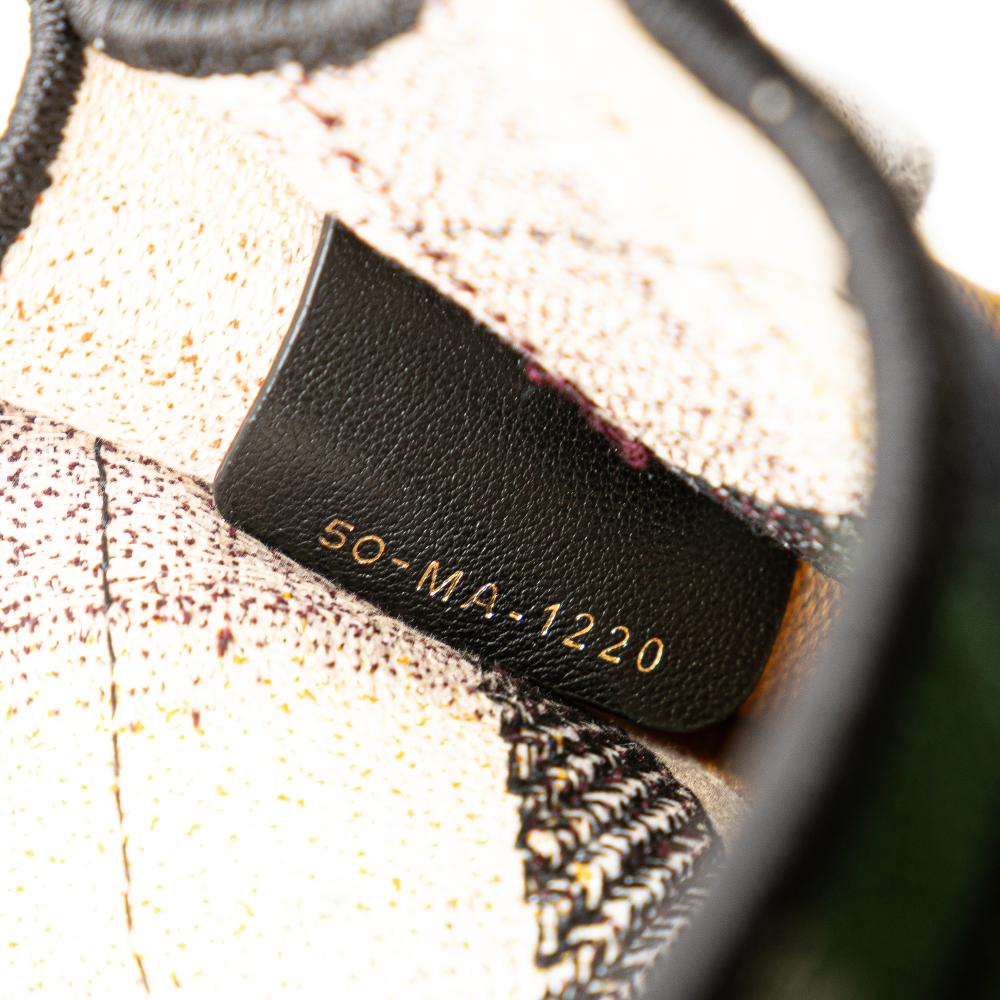 Yellow Canvas Dior Book Tote