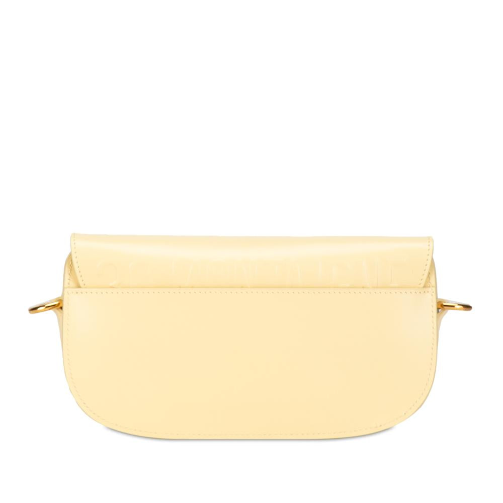 Yellow Leather Dior Crossbody Bag