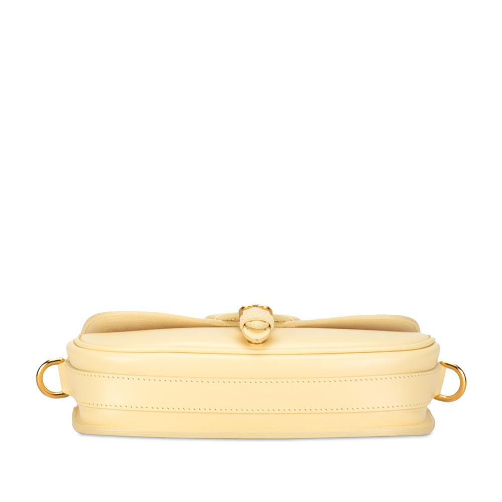 Yellow Leather Dior Crossbody Bag