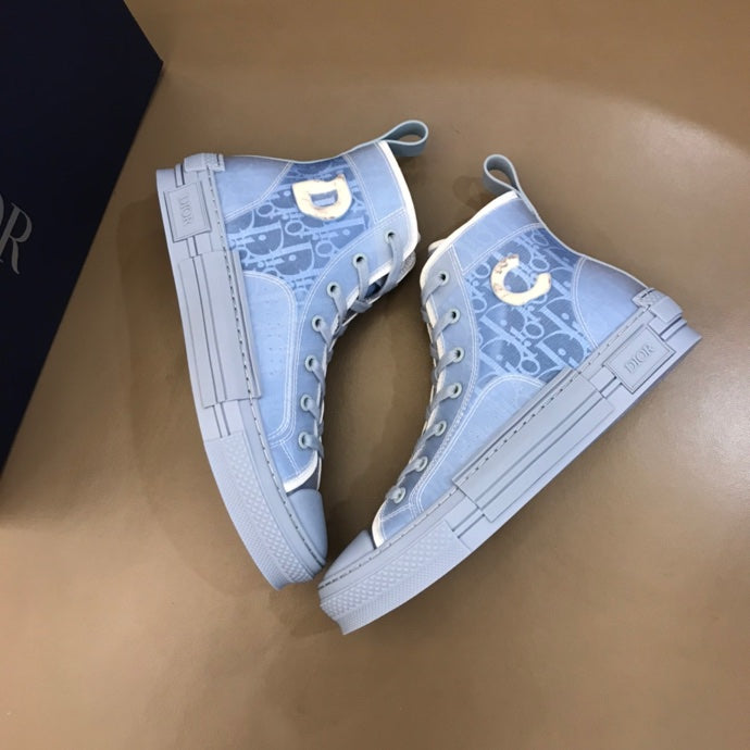 Christian Dior B23 BLUE HIGH-TOP SNEAKER