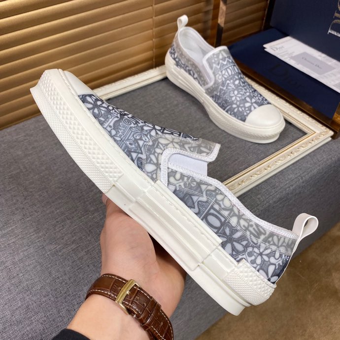 Christian Dior B23 Slip Blue And White LOW-TOP SNEAKER