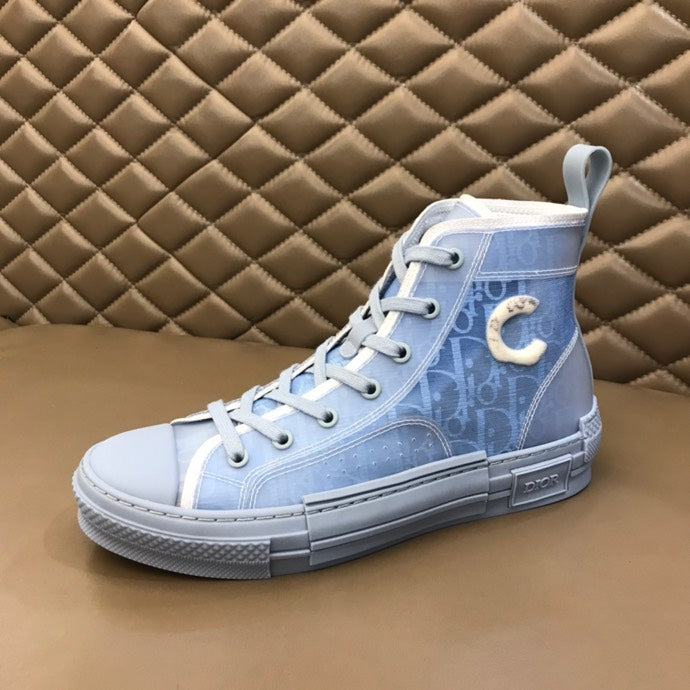 Christian Dior B23 BLUE HIGH-TOP SNEAKER