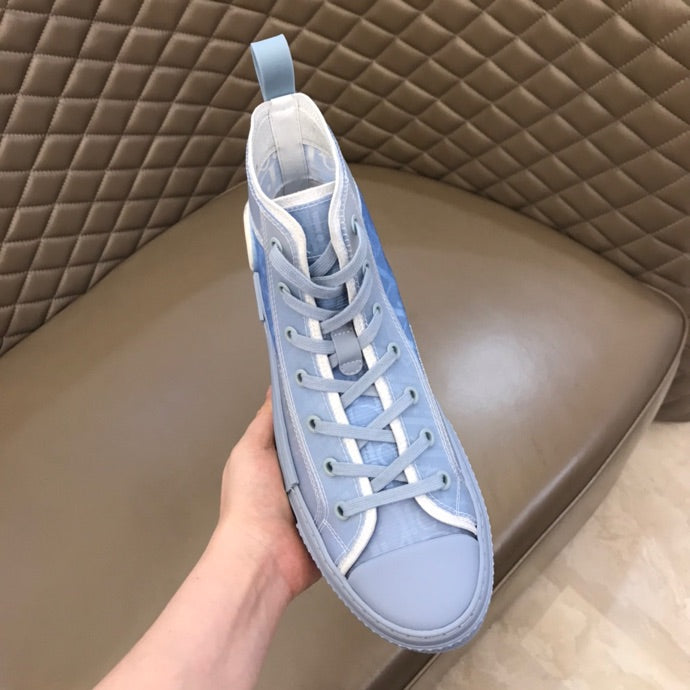Christian Dior B23 BLUE HIGH-TOP SNEAKER