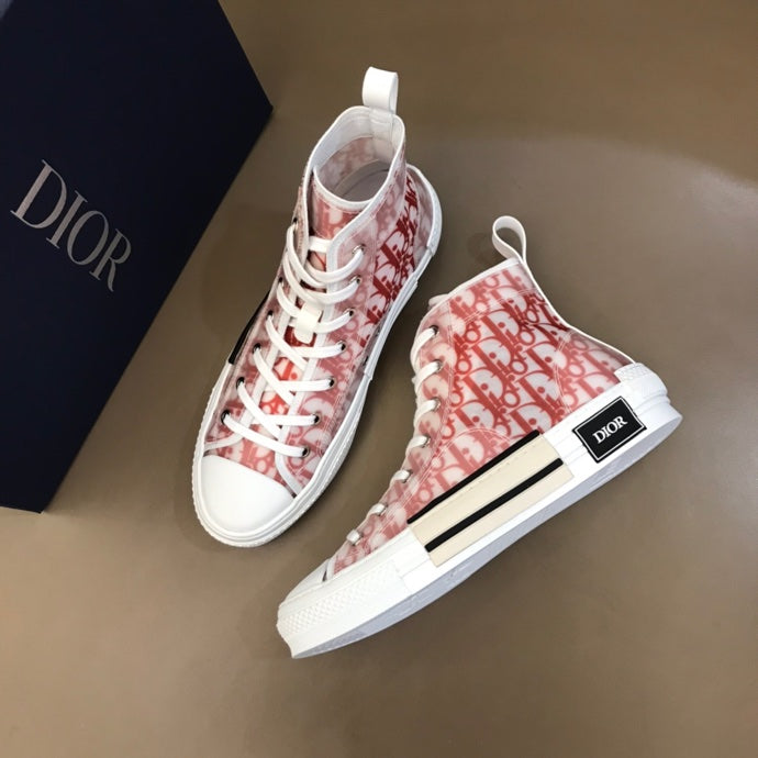 Christian Dior B23 Orange HIGH-TOP SNEAKER