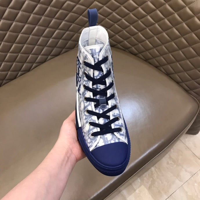 Christian Dior B23 Blue HIGH-TOP SNEAKER